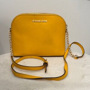 Michael Kors Mustard Crossbody Bag